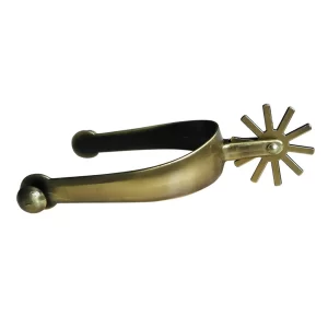 2x Horse Spurs – Western Cowboy Equestrian Riding Gear | Antique-Style Boot Spurs